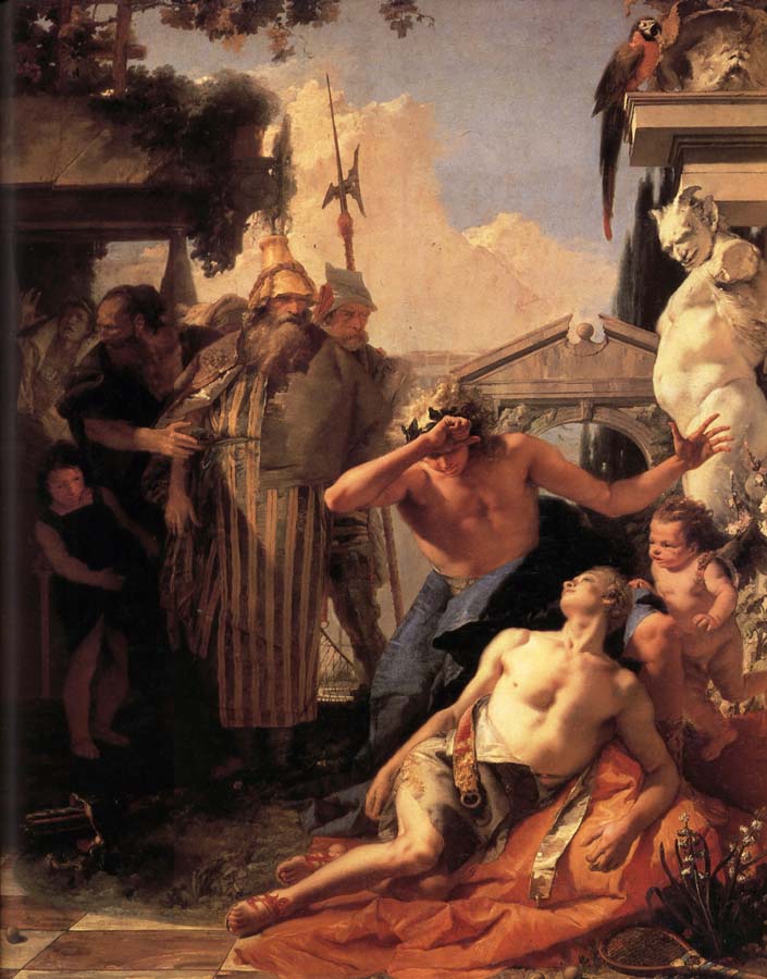 Giambattista Tiepolo The Death of Hyacinthus